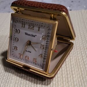Westclox Vintage Travel Clock